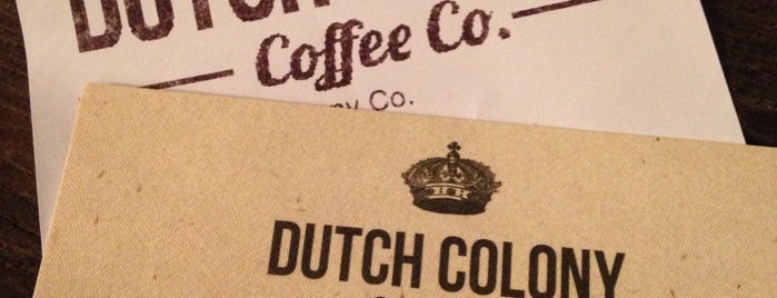 Dutch Colony Coffee Co. is one of Cafe Hoppin'.