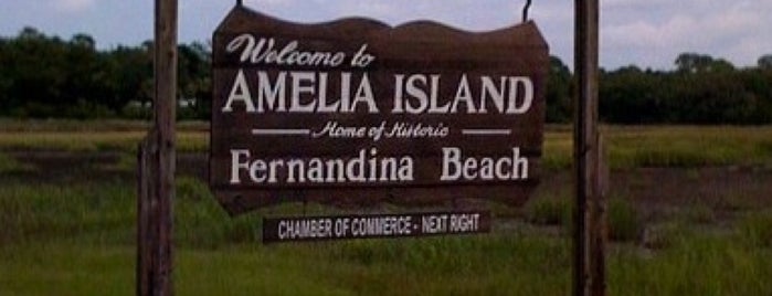 Historic Fernandina is one of AMELIA ISLAND.