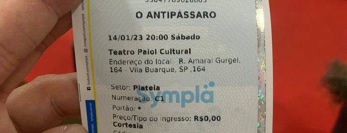 Teatro Paiol Cultural is one of Rolê teatral em SP.