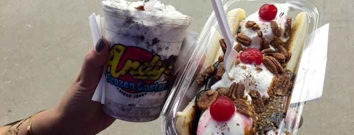 Andy's Frozen Custard is one of America's Best Ice Cream Shops.