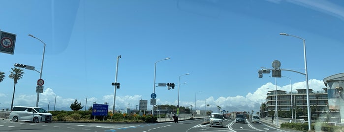 江の島入口交差点 is one of 江の島〜鎌倉〜葉山ポタ♪.