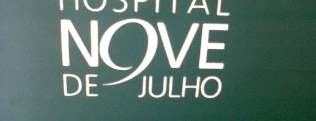 Hospital Nove de Julho is one of Tempat yang Disukai Caroline.
