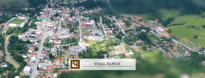 Vidal Ramos is one of Municípios de Santa Catarina.