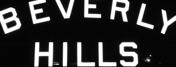 Beverly Hills Sign is one of LAX.