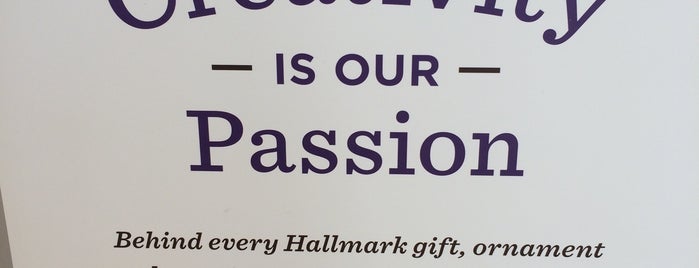 Hallmark is one of Posti che sono piaciuti a Cicely.