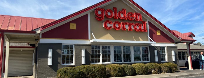 Golden Corral is one of The 11 Best Places for Hushpuppies in Louisville.
