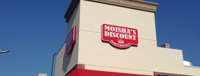 Moisha's Discount Supermarket INC is one of Kimmie 님이 저장한 장소.