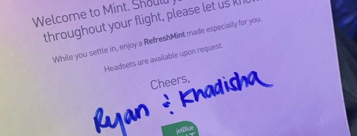 JetBlue MINT is one of Tempat yang Disukai MI.