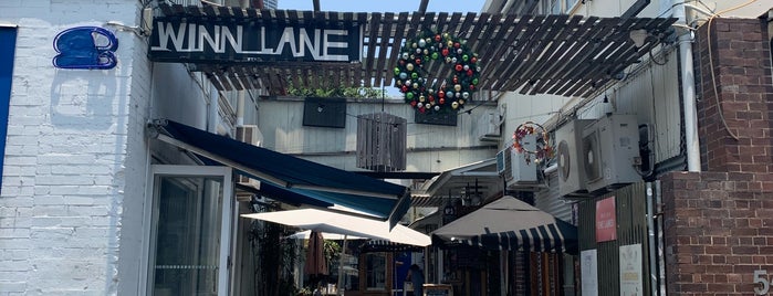 Winn Lane is one of Brisbane.
