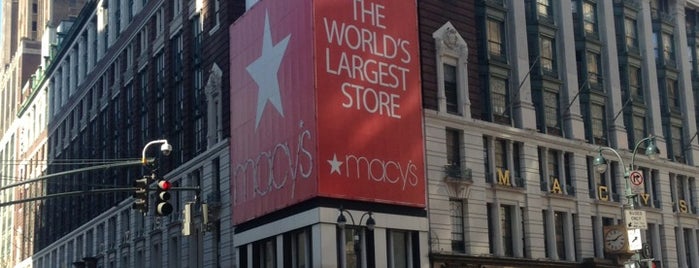 Macy's is one of NYC shopping.