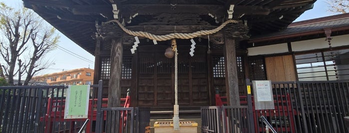 子安八幡神社 is one of 東京都大田区の神社.