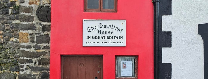 The Smallest House in Great Britain is one of Conwy.