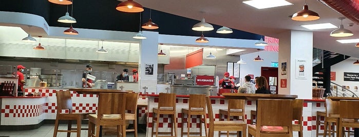 Five Guys is one of Swansea.