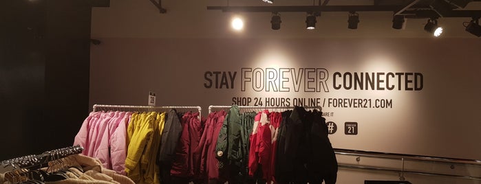 Forever 21 is one of Amsterdam.