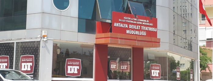 Antalya Devlet Tiyatrosu Müdürlüğü Binası is one of Dr.Gökhan 님이 좋아한 장소.