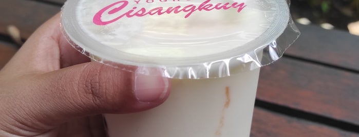 Cisangkuy Yoghurt is one of Bandung Culinary.