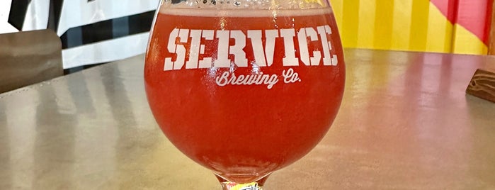 Service Brewing Co is one of Savannah to-do.