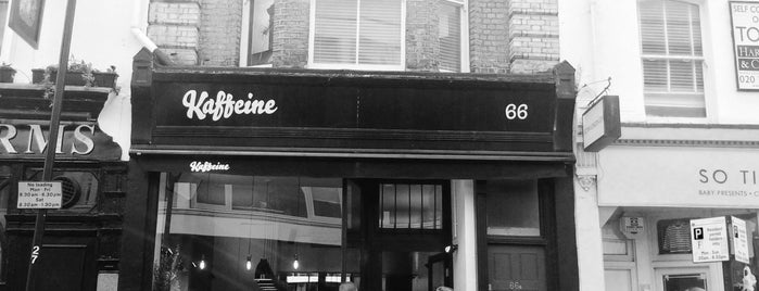 Kaffeine is one of London ❤️🇬🇧.