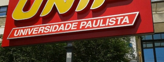 Universidade Paulista (UNIP) is one of Locais curtidos por Andre.