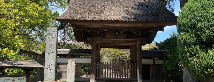 Gokurakuji Temple is one of 海街さんぽ.