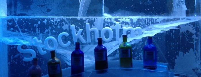 Icebar by Icehotel Stockholm is one of Bengiさんの保存済みスポット.