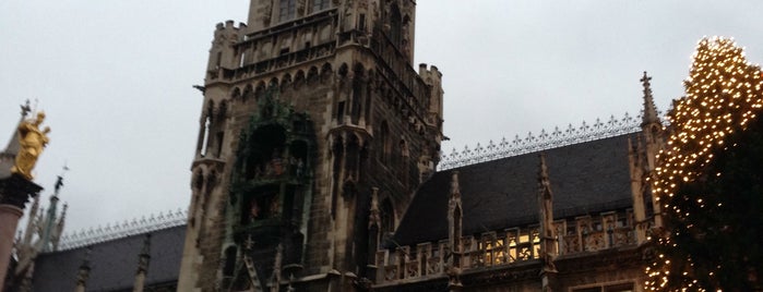 Marienplatz is one of Abroad: Germany 🍻.