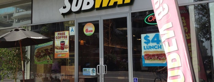 SUBWAY is one of Brentley’s Liked Places.