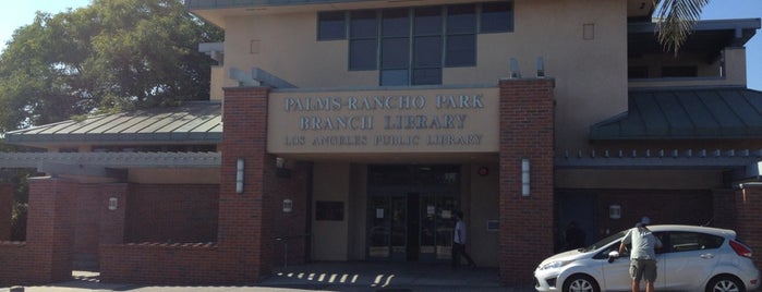 Los Angeles Public Library - Palms-Rancho Park is one of Los Angeles Public Library.