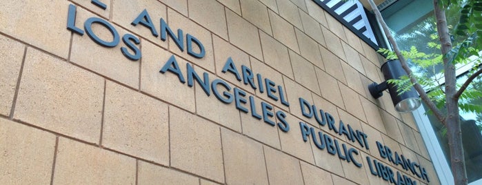 Los Angeles Public Library - Will & Ariel Durant is one of Los Angeles Public Library.