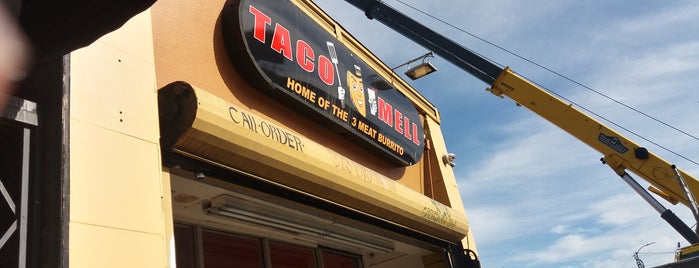 Taco Mell is one of สถานที่ที่ Cayla C. ถูกใจ.