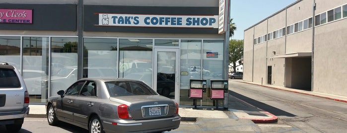 Tak's Coffee Shop is one of Old School L.A. Diners & Coffee Shops.
