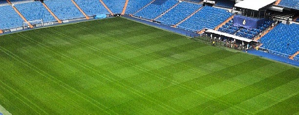 Stadio Santiago Bernabéu is one of Madrid.