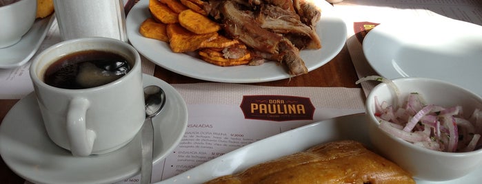 Doña Paulina Chicharronería is one of Lugares con los Mejores Chicharrones en Lima.