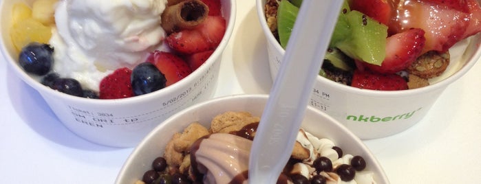 Pinkberry is one of NY food.