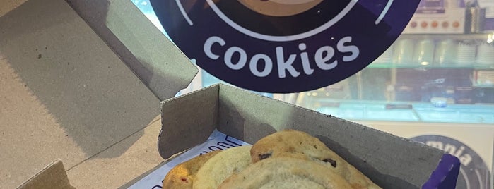 Insomnia Cookies is one of The 15 Best Places for Chocolate Cookies in Philadelphia.