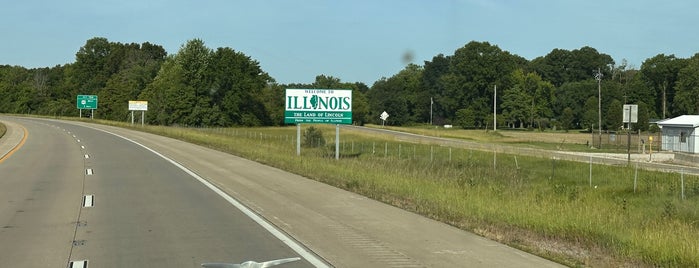 Indiana / Illinois State Line is one of Been here before!.