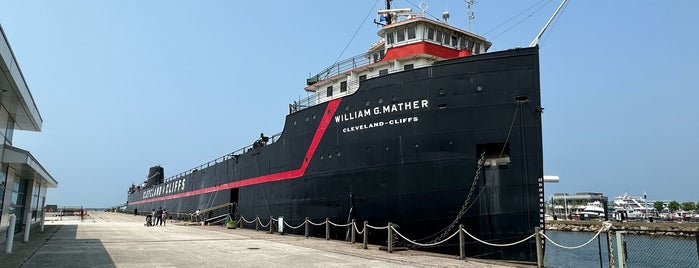 Steamship William G Mather Museum is one of Cleveland.