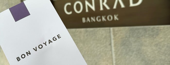 Conrad Bangkok is one of Bkk pt2.