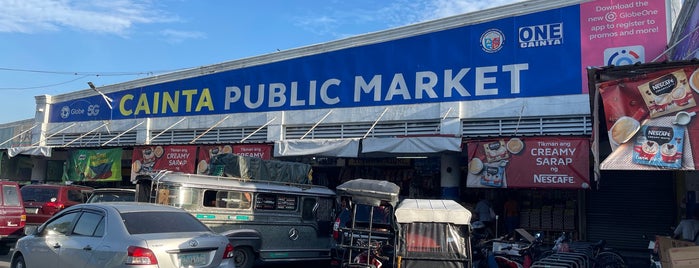 Cainta Public Market is one of Flea Market.