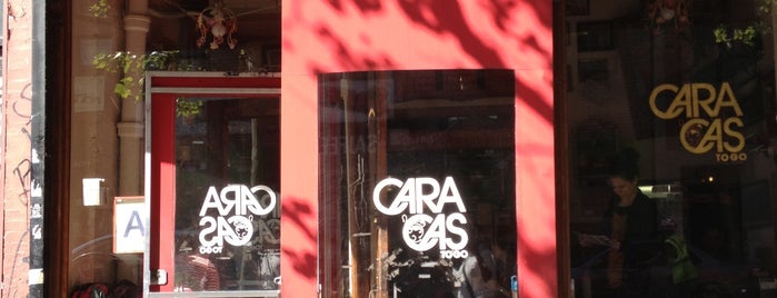 Caracas Arepa Bar is one of New York City Survival Guide.