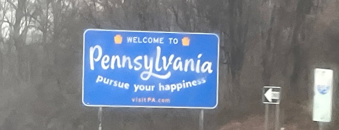 Delaware / Pennsylvania Border is one of Been there / &0r Go there.