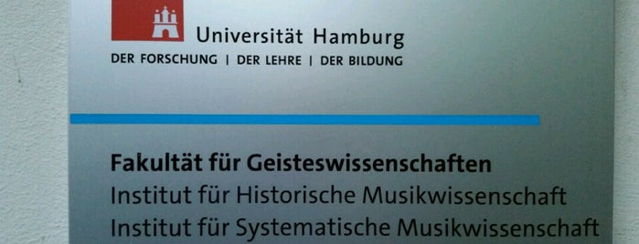 Institut für Musikwissenschaft is one of Uni.