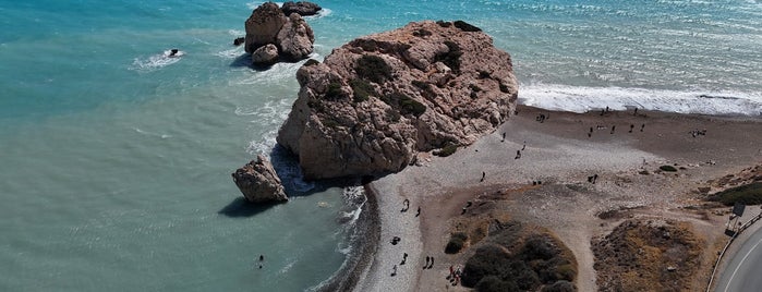 Petra tou Romiou | Rock of Aphrodite is one of Cyprus 🇨🇾.