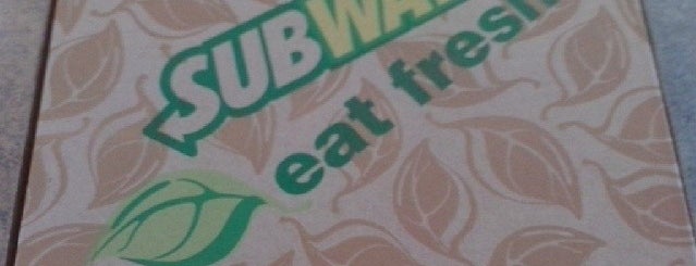 Subway is one of My Favourite Places.