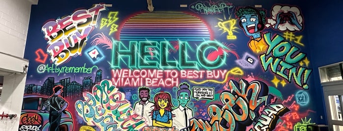 Best Buy is one of Me ame em Miami.