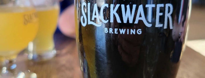 Slackwater Brewing is one of Penticton.