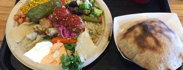 Moshe's Falafel is one of Eater's San Antonio.