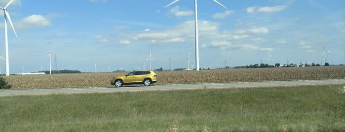 Blue Creek Wind Farm is one of Tempat yang Disukai Andrew.