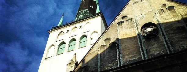Oleviste kirik is one of Tallinn.