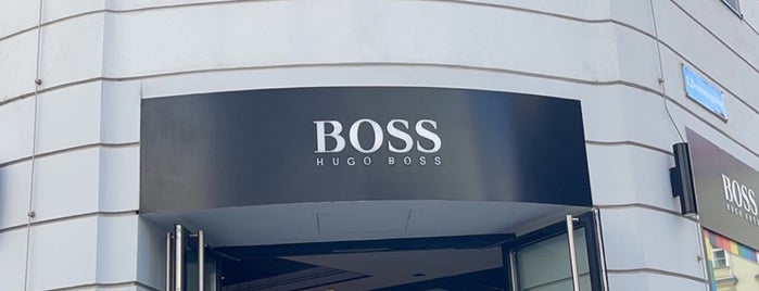 Hugo Boss is one of Shopping.